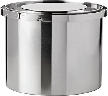 Stelton ice bucket/ice cooler stainless steel, designed by Arne Jacobsen, cylinda line, 2.5l on sale